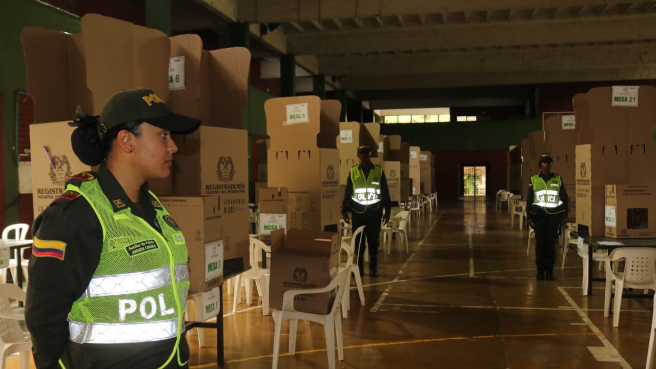 La jornada electoral en Cali se desarrolló de forma tranquila y sin alteraciones.