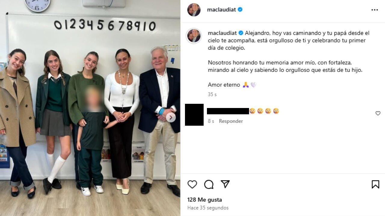 María Claudia Tarazona compartió momento importante en la vida de su hijo.