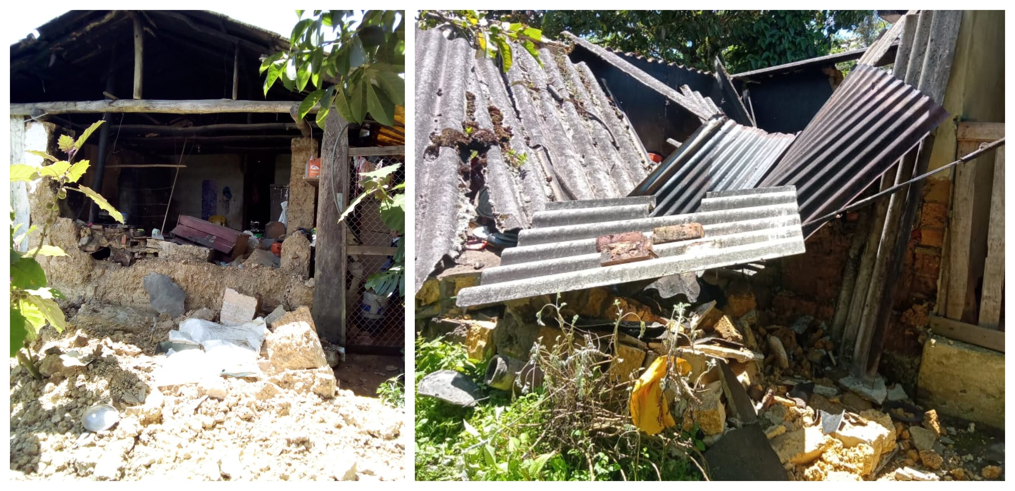 El municipio de Gachalá en Cundinamarca, uno de los más afectados por los eventos sísmicos piden ayuda al gobierno nacional para reubicar familias damnificadas