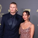 Erling Haaland y Isabel Haugseng Johansen
