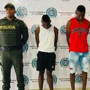 Las autoridades lograron la captura en flagrancia de dos sujetos de 19 y 25 años, por el delito de secuestro extorsivo.