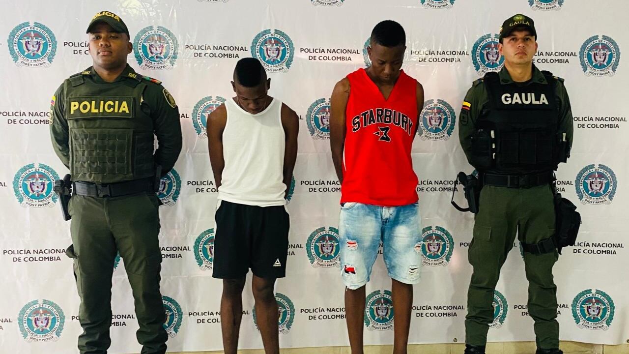 Las autoridades lograron la captura en flagrancia de dos sujetos de 19 y 25 años, por el delito de secuestro extorsivo.