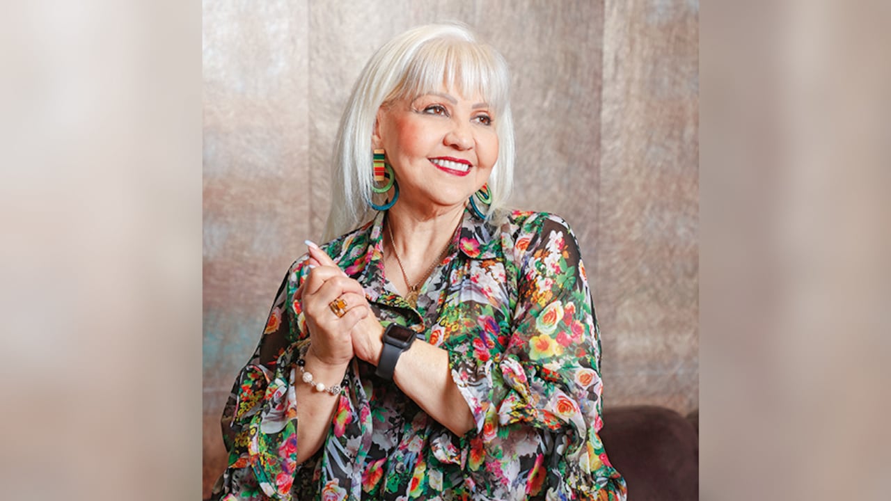 La comediante, de 61 años, estudió Comunicación Social y tuvo tres hijos. Comenzó su carrera en Sábados Felices, en 1984.