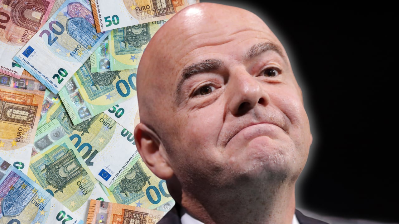 Gianni Infantino se adjudicaría fortuna si lograba llevar a cabo la idea de la capitalización del Mundial.