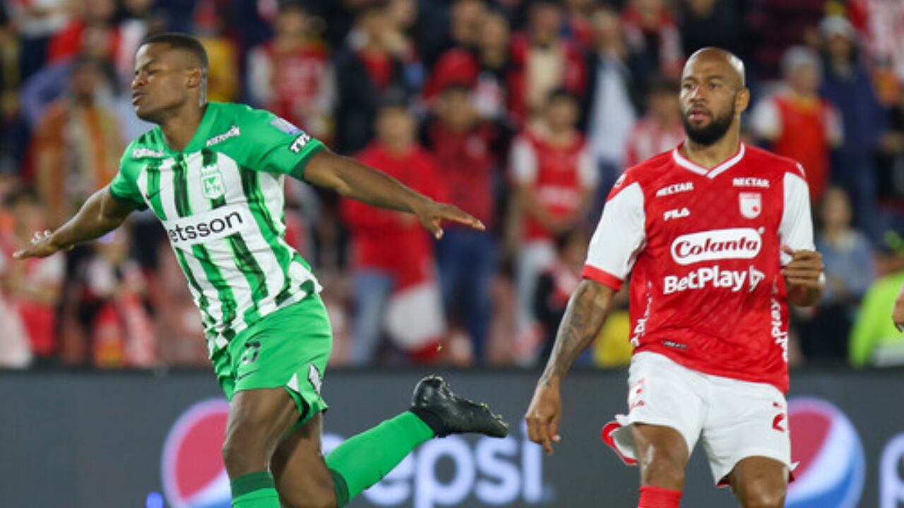 Santa Fe cayó goleado con Nacional en los dos partidos de cuadrangulares de Liga