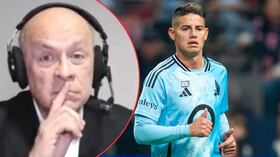 Carlos Antonio Vélez criticó las palabras de James Rodríguez sobre los campos artificiales en la MLS