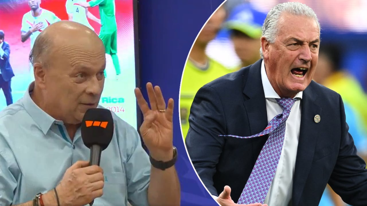 Carlos Antonio Vélez no tuvo filtro sobre la actuación de Paraguay.