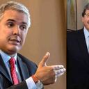 Presidente Iván Duque y Carlos Holmes Trujillo