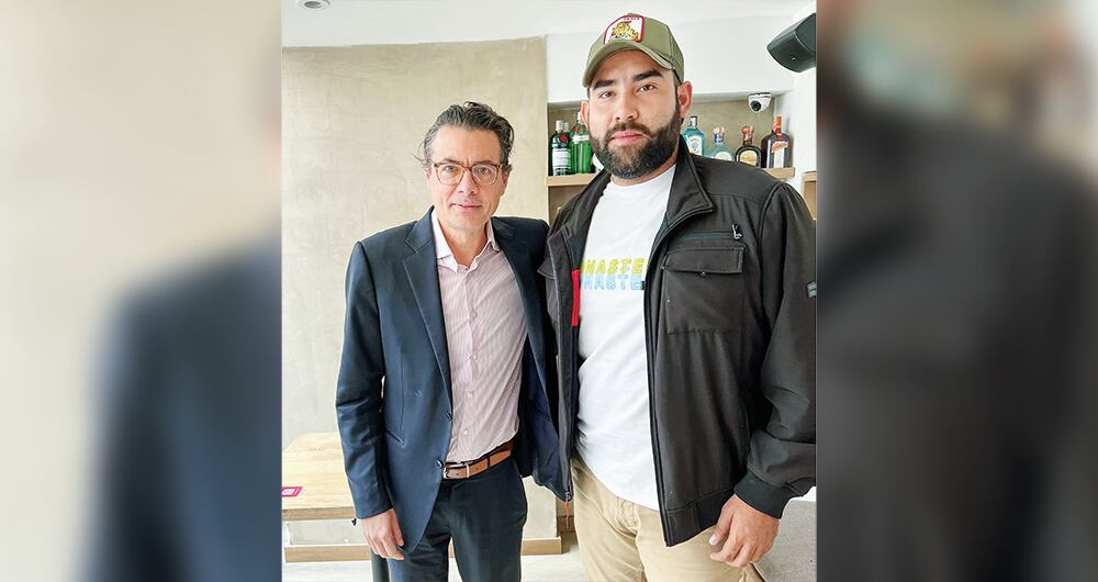 También se encontró con el exministro de Salud, Alejandro Gaviria.