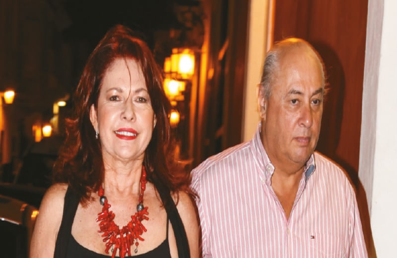 Chica Morales y Jorge Alberto Durán.