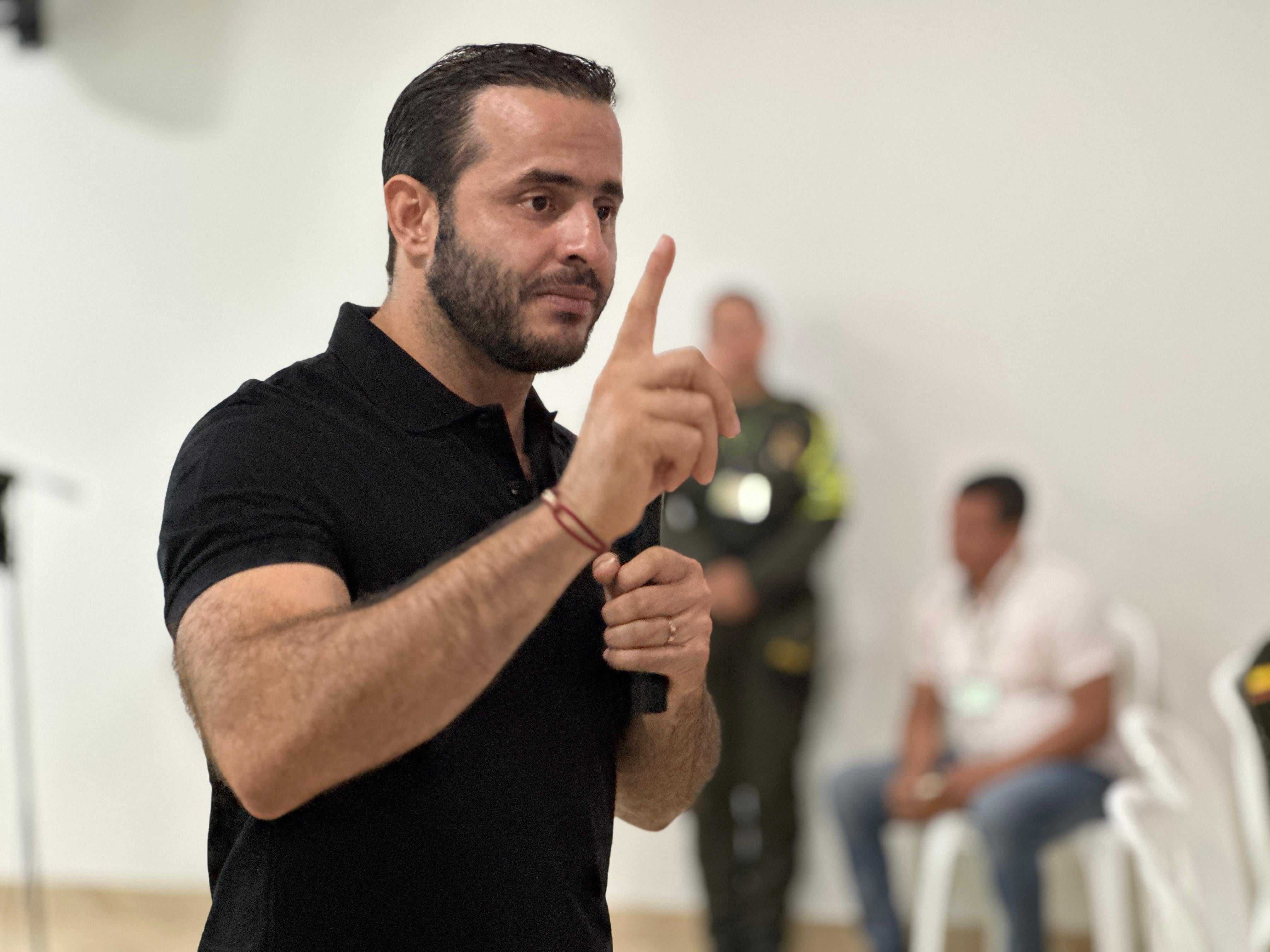 Erasmo Zuleta, gobernador del departamento de Córdoba.