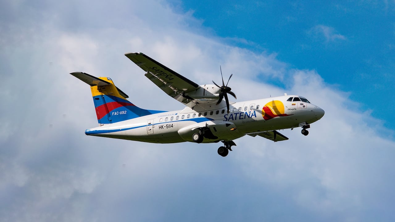 Aeronaves de Satena. (Imagen de referencia).