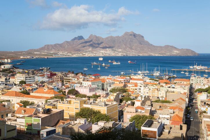 Mindelo, ciudad portuaria de Cabo Verde