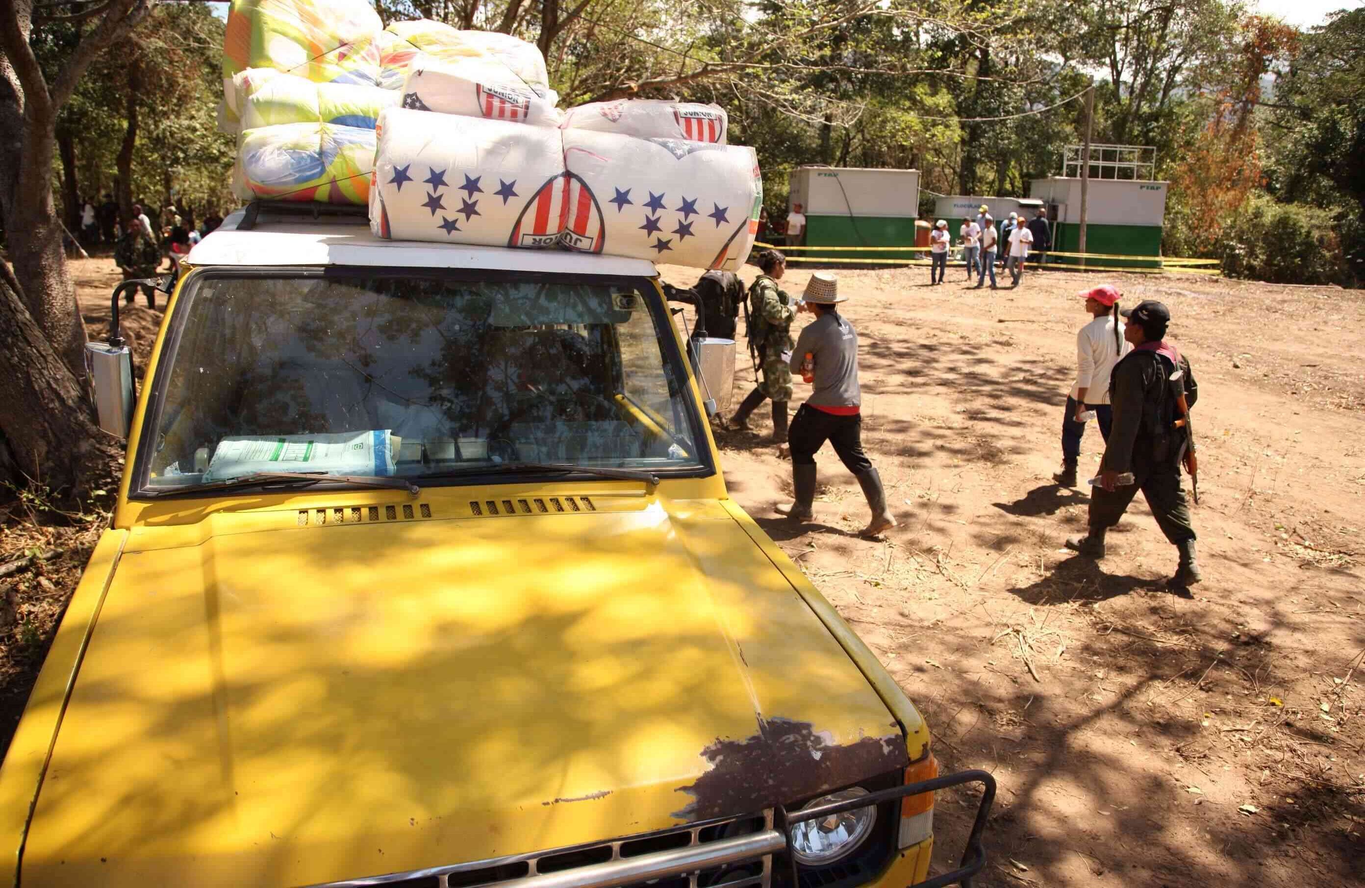 La zona veredal de La Guajira será el lugar en el que convivirán 300 guerrilleros mientras dura la dejación de armas. Foto: León Darío Peláez