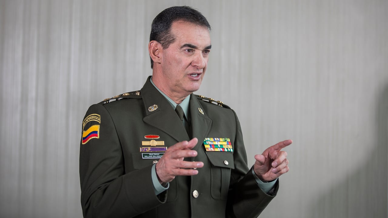 Mayor General William Salamanca
Director General de la Policia Nacional