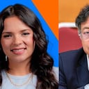 Carol Borda y Gustavo Petro