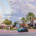 Icon Park en Orlando Florida, tiene atracciones y restaurantes.