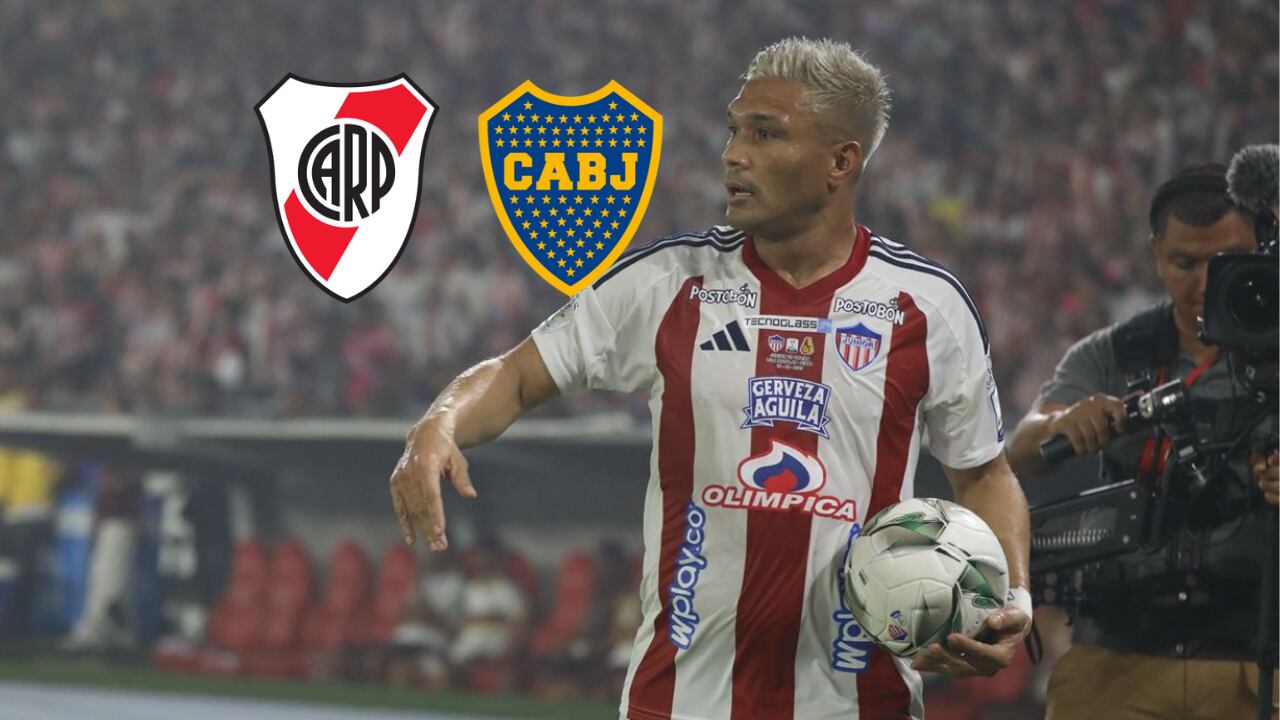 Teófilo Gutiérrez llama a Boca Juniors y River Plate: les pide que consideren contratar a un jugador de Junior de Barranquilla.