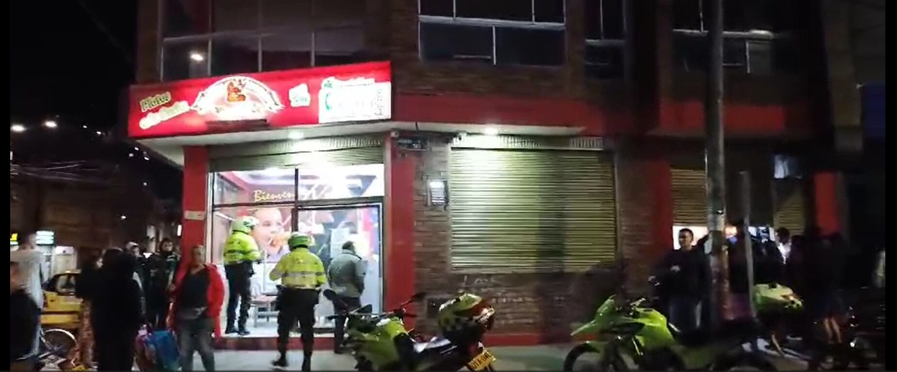 El hecho ocurrió este viernes sobre las 11:00 p.m. en el barrio Lijaca, en el norte de Bogotá.