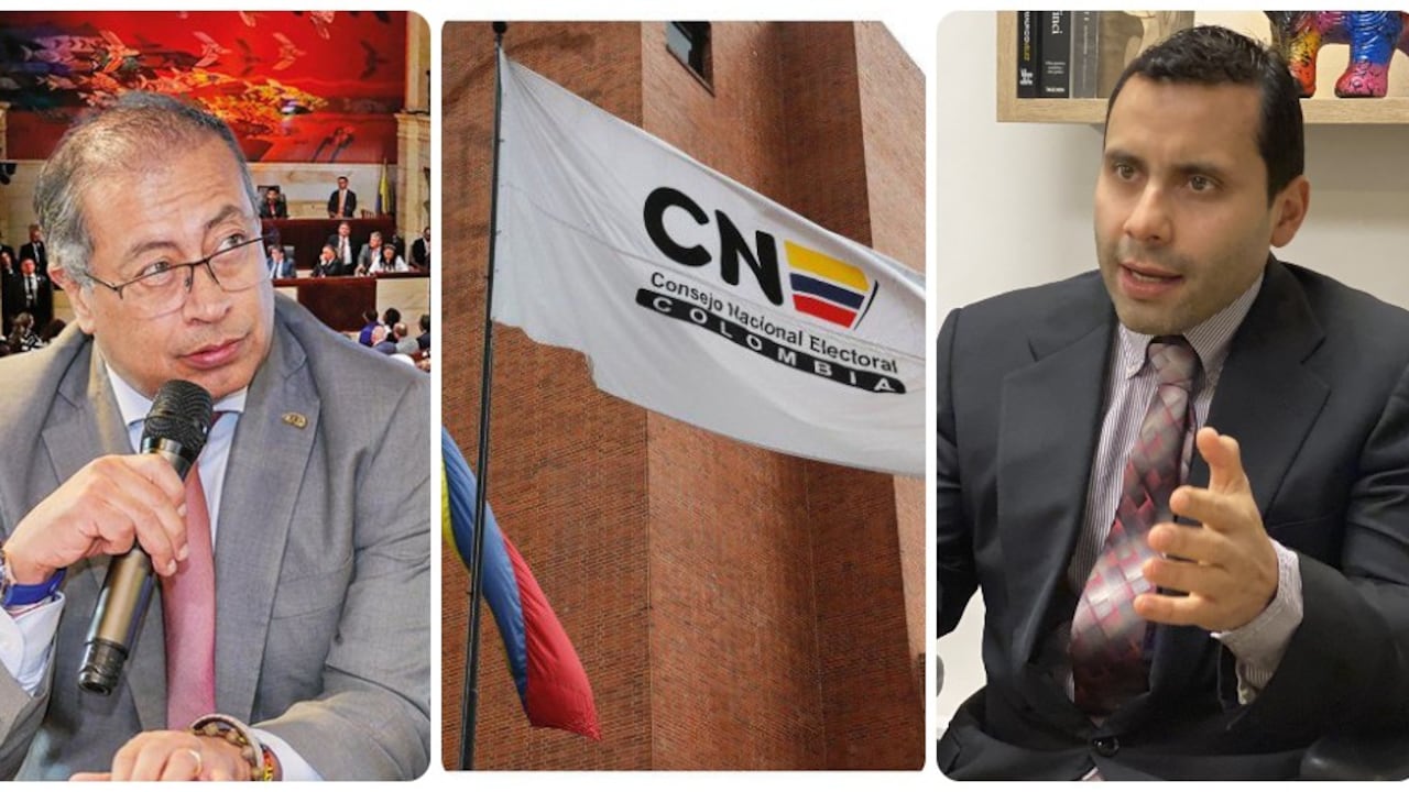 Gustavo Petro, Altus Baquero y el Consejo Nacional Electoral.