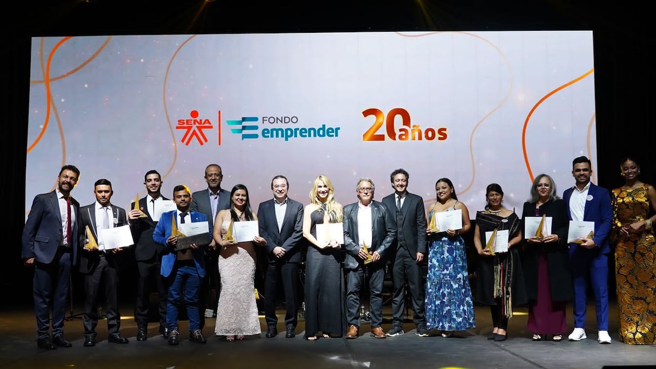Al conmemorarse los 20 años del Fondo Emprender del Sena, se realizó la cuarta edición del evento que exaltó a los mejores emprendedores del país.