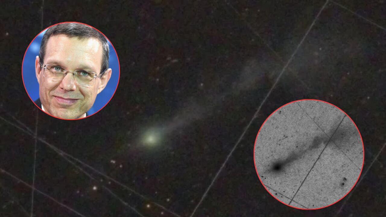 El astrofísico puso en duda que un cuerpo con esas características pueda comportarse como un cometa común.
