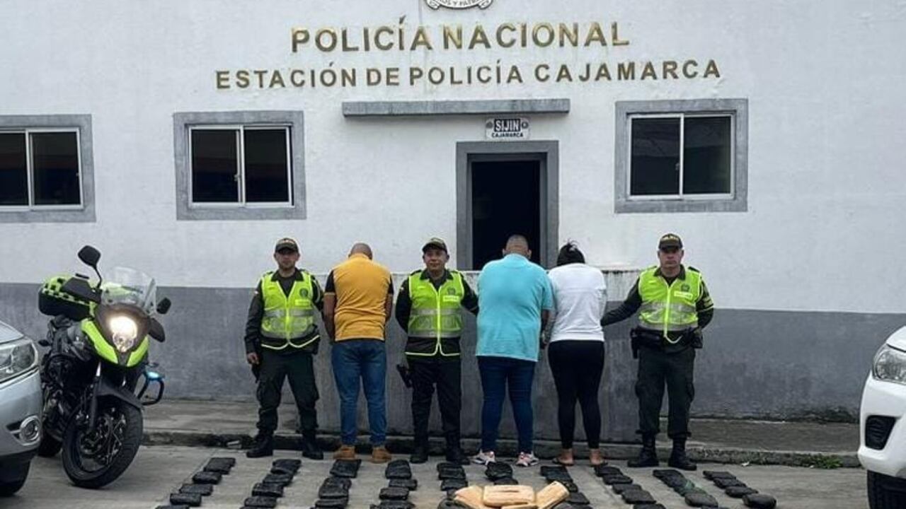 Tres personas fueron capturadas durante el operativo