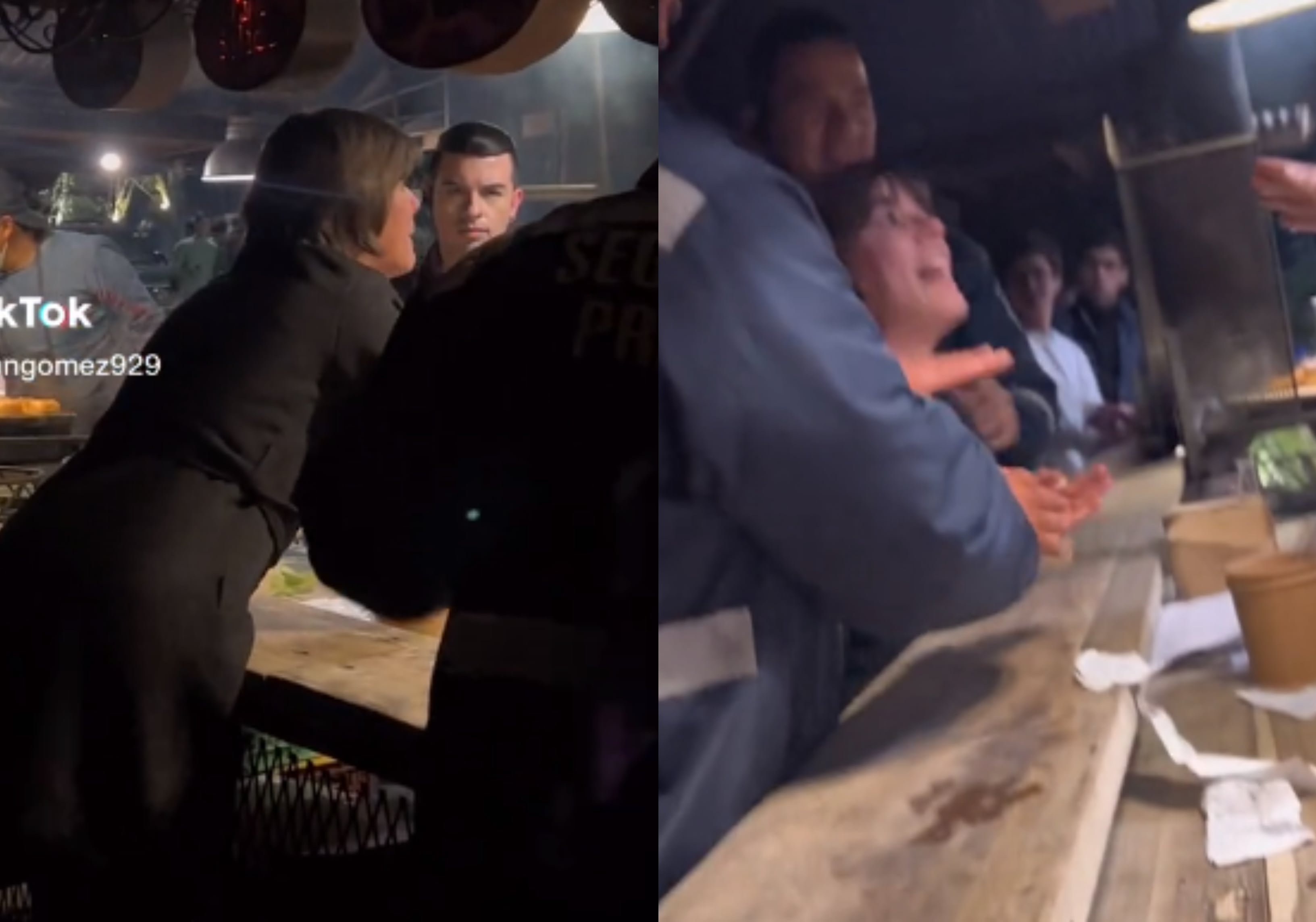 La mujer perdió el control porque no le llevaron sus papas y protagonizó una escena bastante particular.