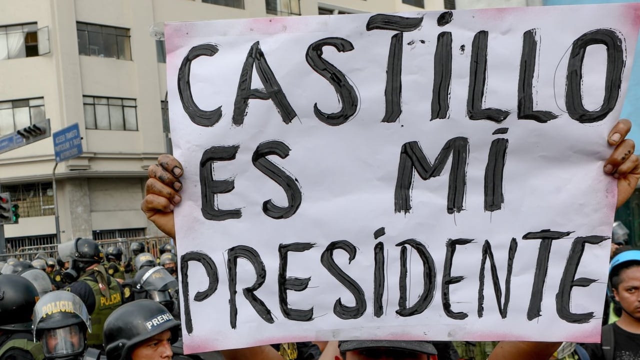 Seguidores del presidente destituido Pedro Castillo hacen protestas en diferentes ciudades de Perú, a pesar de las investigaciones que se le llevan a cabo por supuestos actos de corrupción.