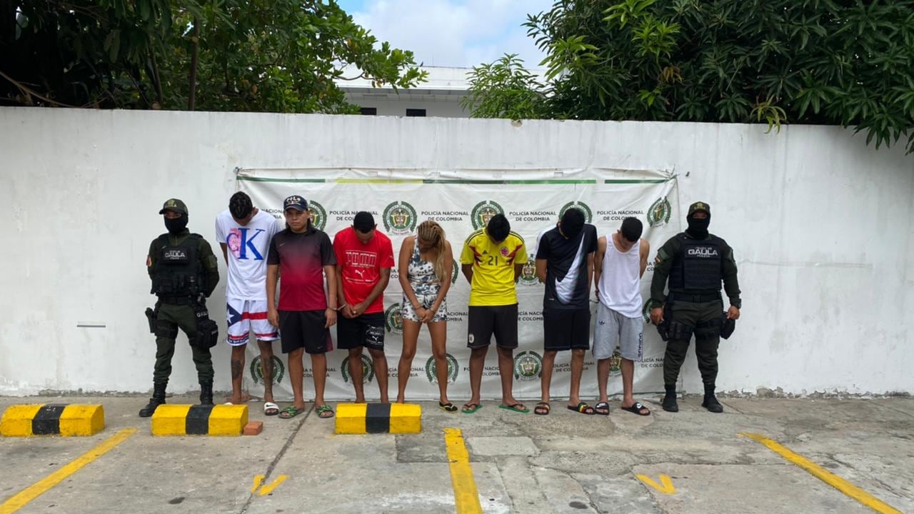 Fueron siete capturados para la desarticulación del grupo delincuencial Los Pepes del Sur.