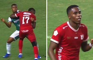 Hay polémica por el gol que le anularon al América, contra Deportivo Cali, y que había anotado Jan Lucumí.