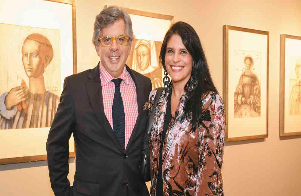 Ximena Violi y Leonardo Palacios.