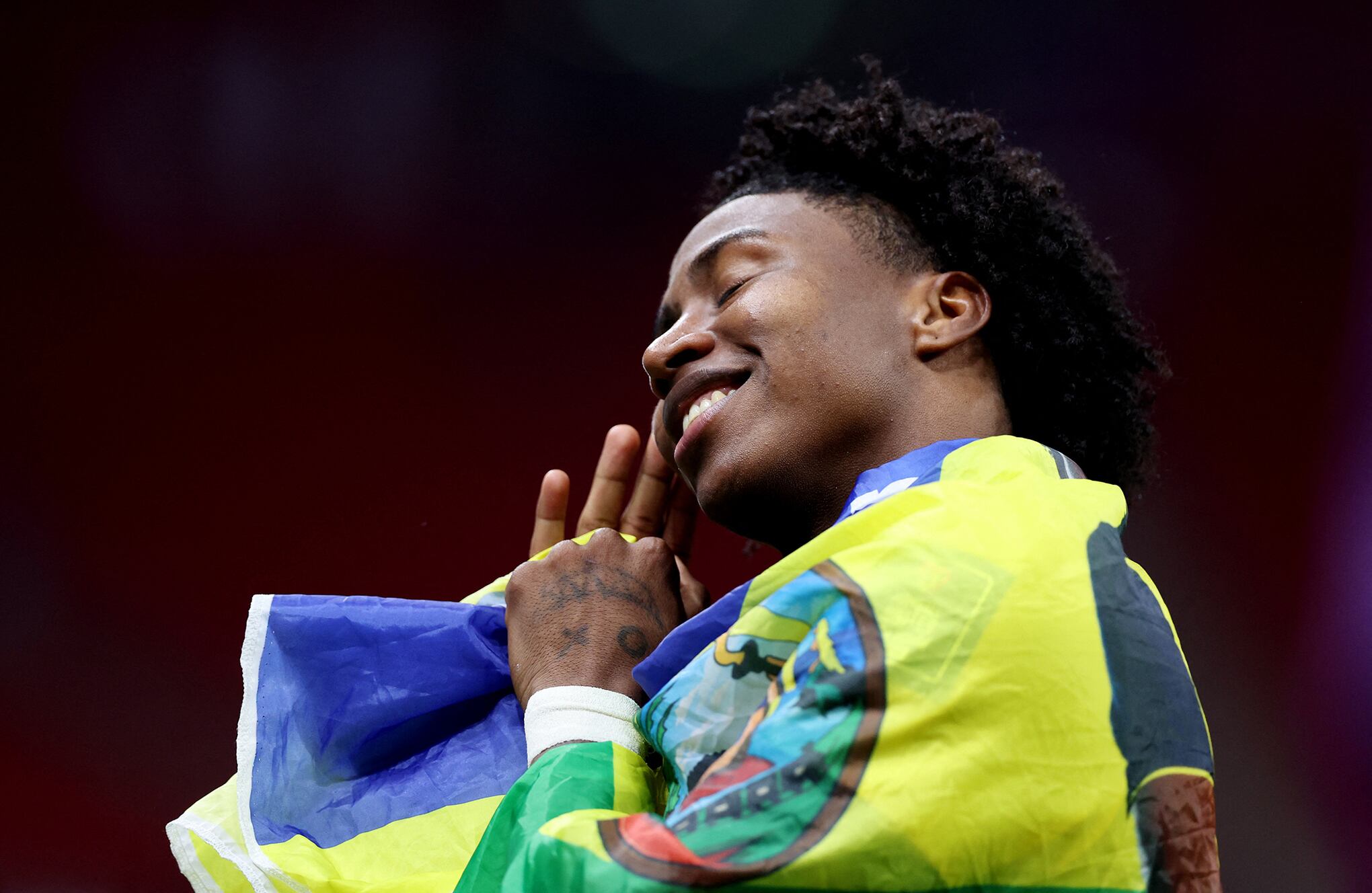 En imágenes : Primer partido de la copa mundo