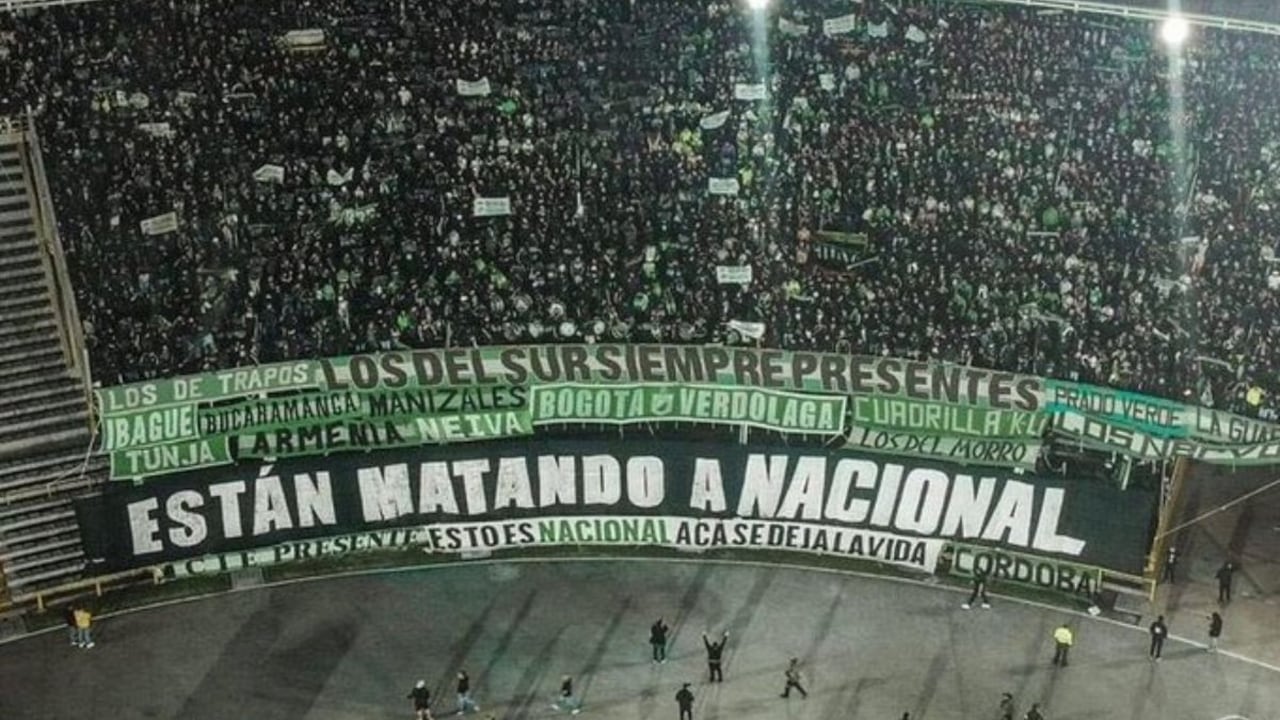 Protestas por situación de Nacional.