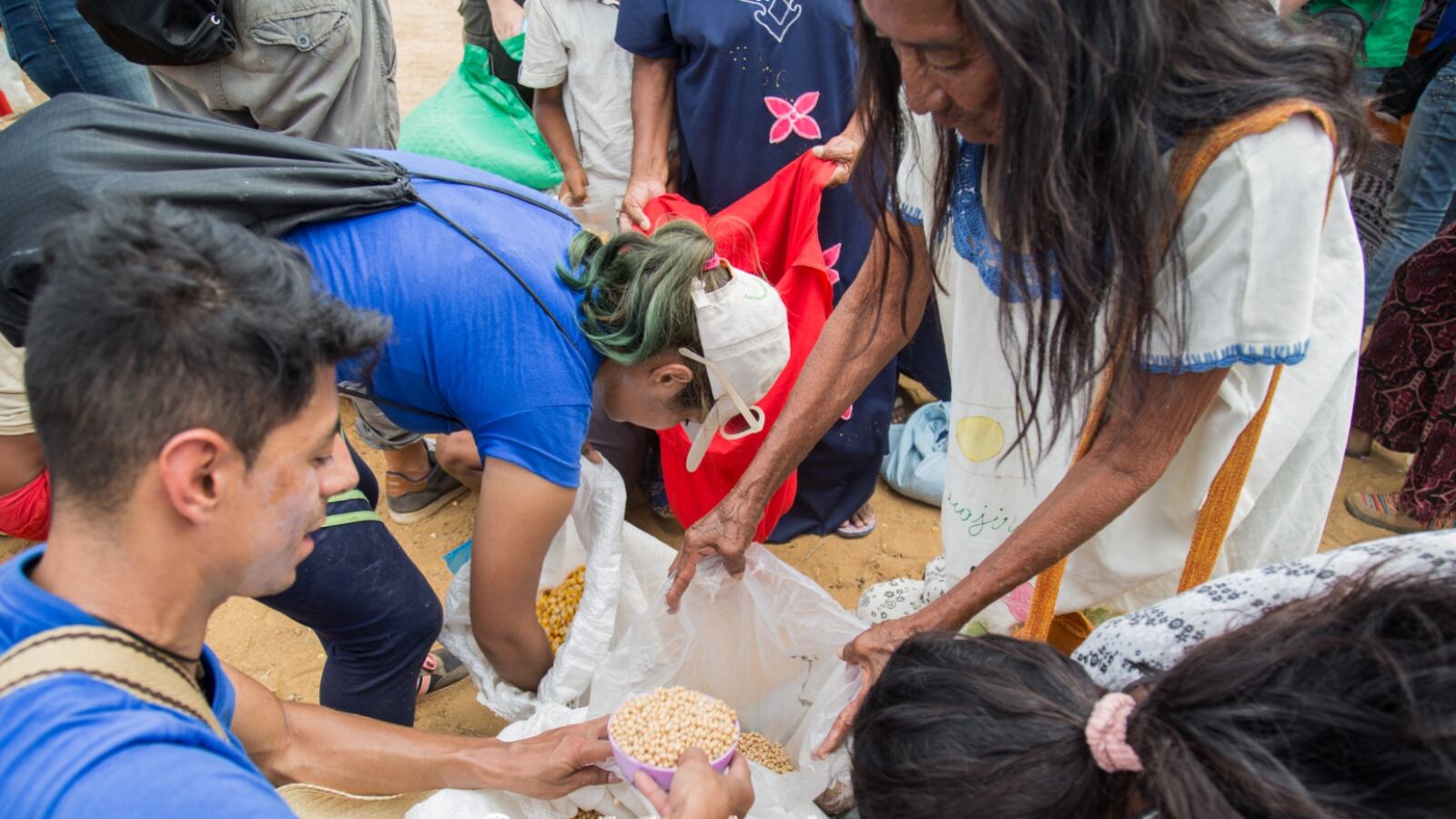 Entre el 28 de noviembre y 1 de diciembre, cuatro rancherías de la alta Guajira recibirán toneladas de comida y servicios médicos.