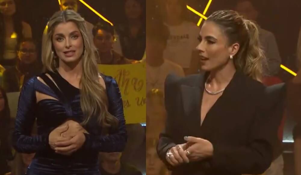 Carla Giraldo se sacó espinita con Cristina Hurtado en pleno programa en vivo.