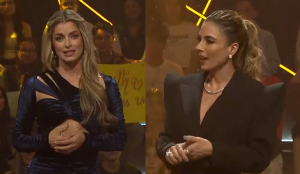 Carla Giraldo se sacó espinita con Cristina Hurtado en pleno programa en vivo.