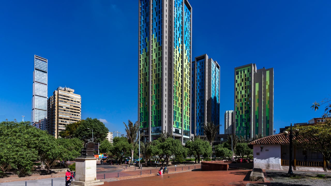 Residencias Universitarias City U, en Bogotá.