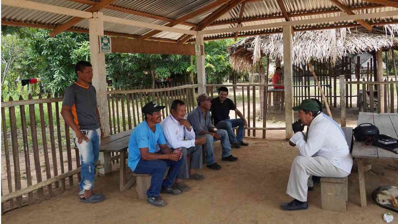 Las reuniones de líderes ambientales y sociales cada día toman más fuerza. Foto: María Fernanda Lizcano