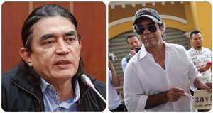 Gustavo Bolívar y Álex Char.