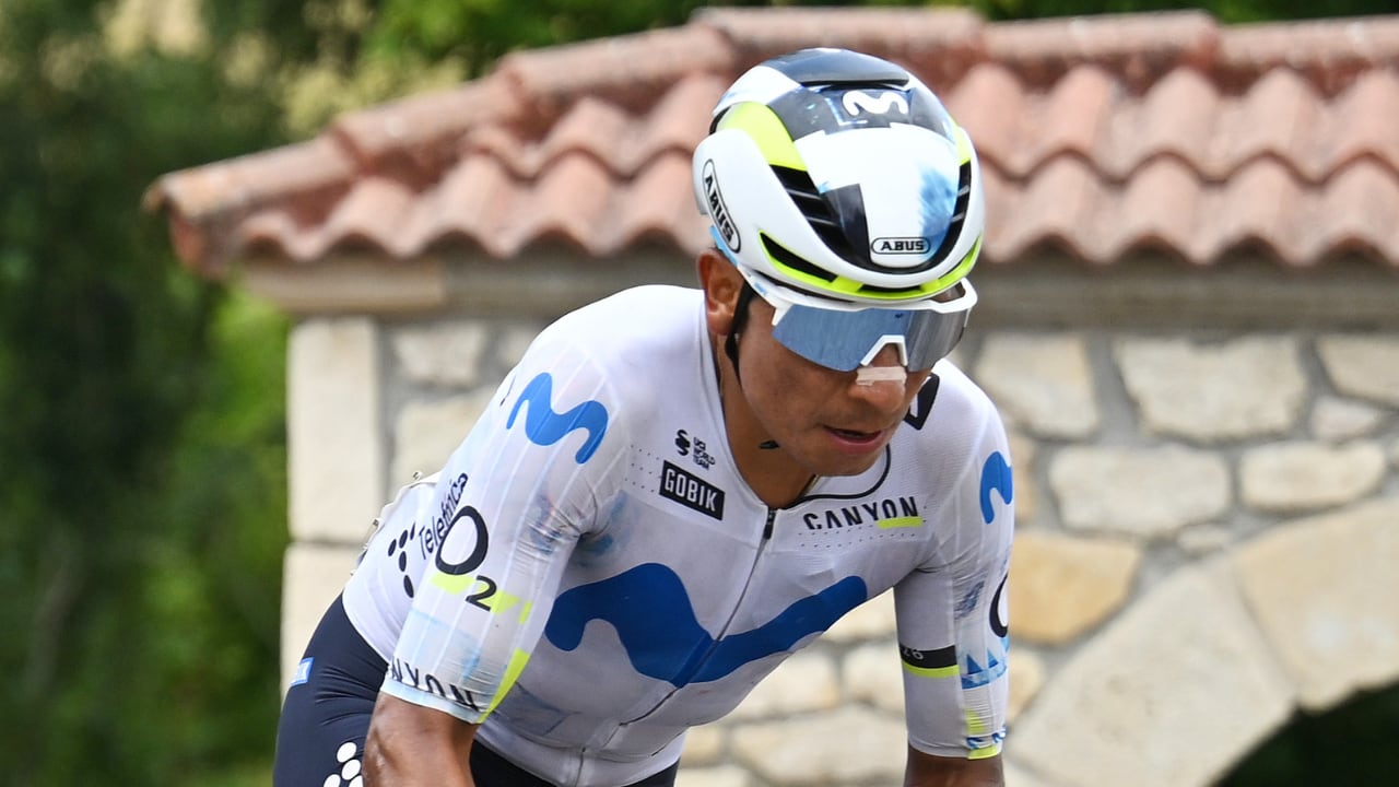 Nairo Quintana, ciclista colombiano del Movistar Team