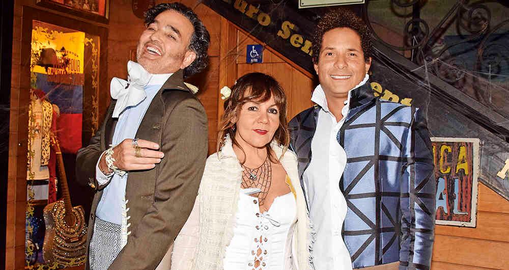 Juan Carlos Pujana, Lina Cantillo y Amadou Díaz Posso.