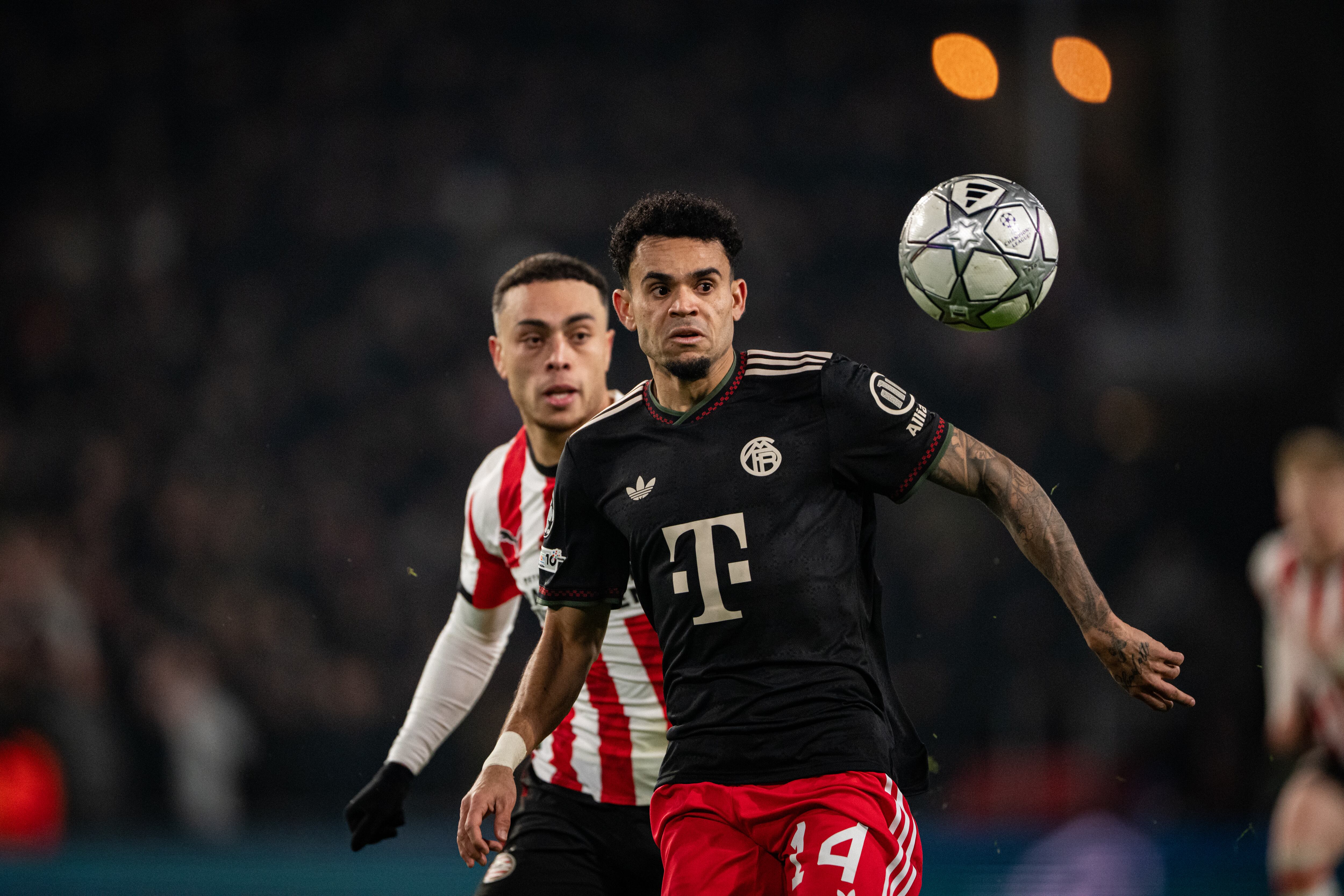 Luis Díaz contra PSV.