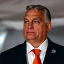 Primer Ministro de Hungría, llega al evento de celebración del 75º aniversario de la Organización del Tratado del Atlántico Norte (OTAN) en el Auditorio Andrew Mellon el 9 de julio de 2024 en Washington, DC.