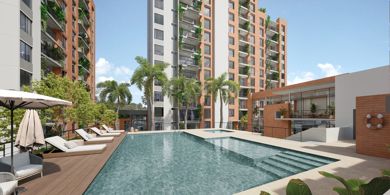 Verdant cuenta con piscinas para adultos e infantiles, turco y zonas de asoleadoras.