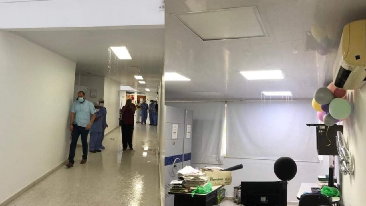 Varios pacientes tuvieron que ser evacuados.