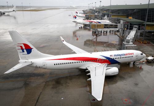 Avión de Malaysia Airlines.