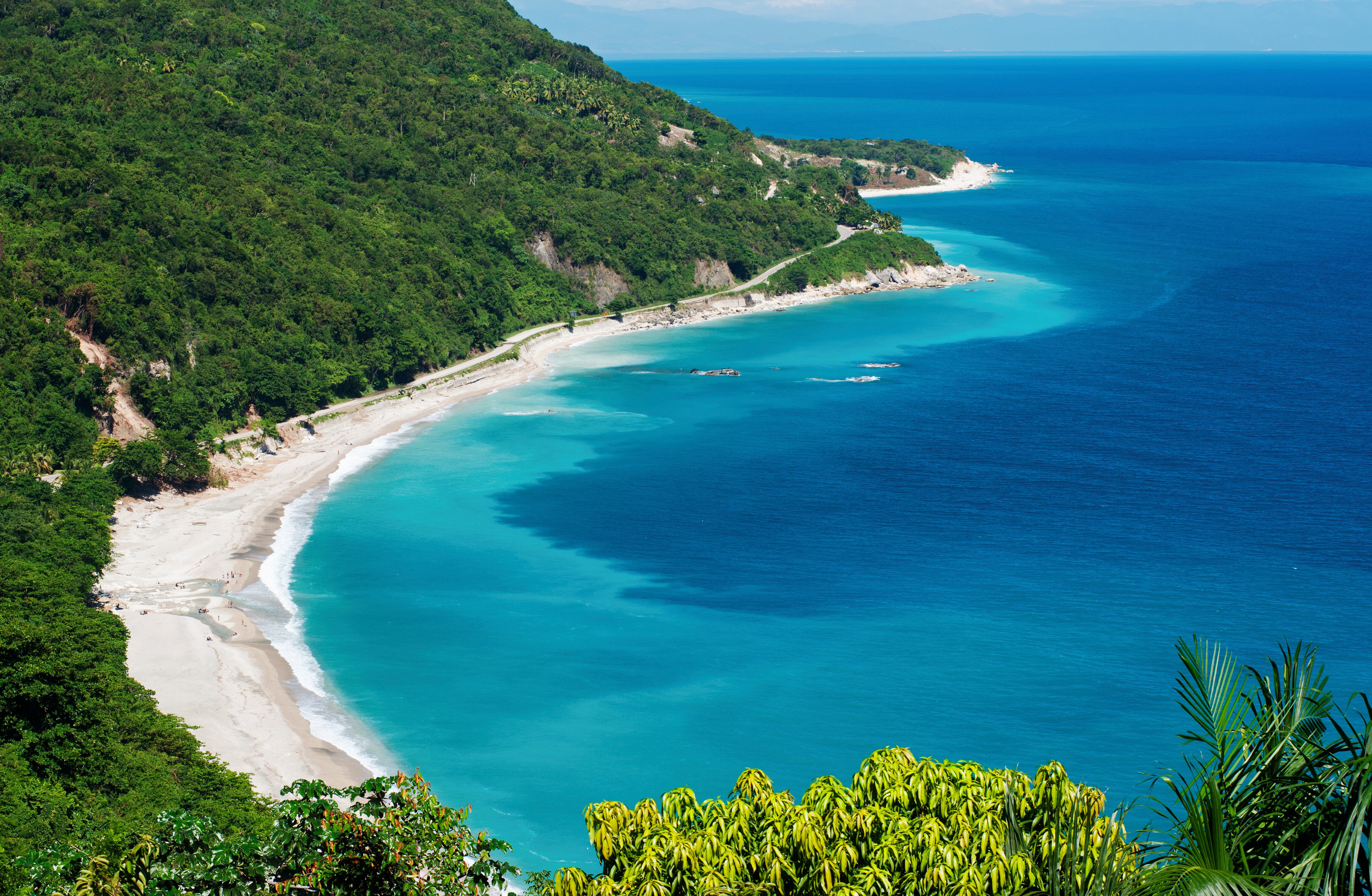 Spectacular Barahona coastline at San Rafael