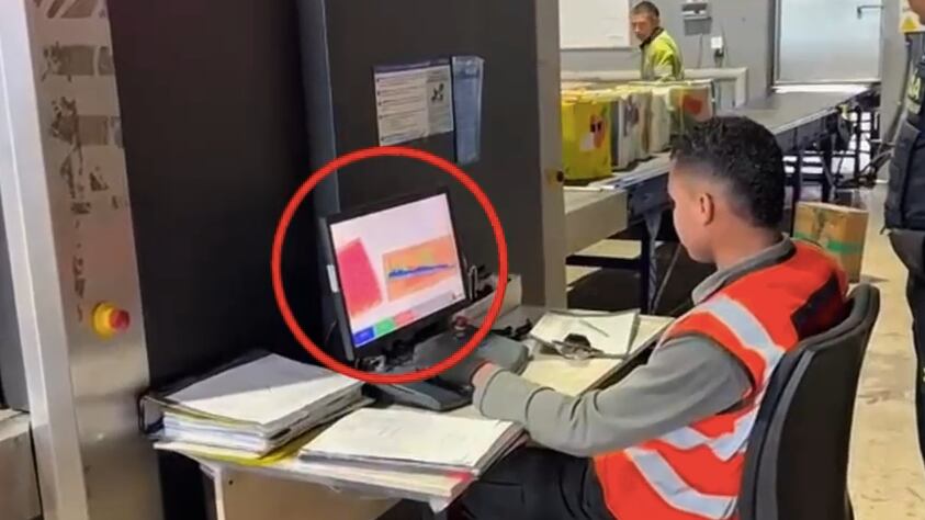 Hallazgo en Aeropuerto El Dorado.