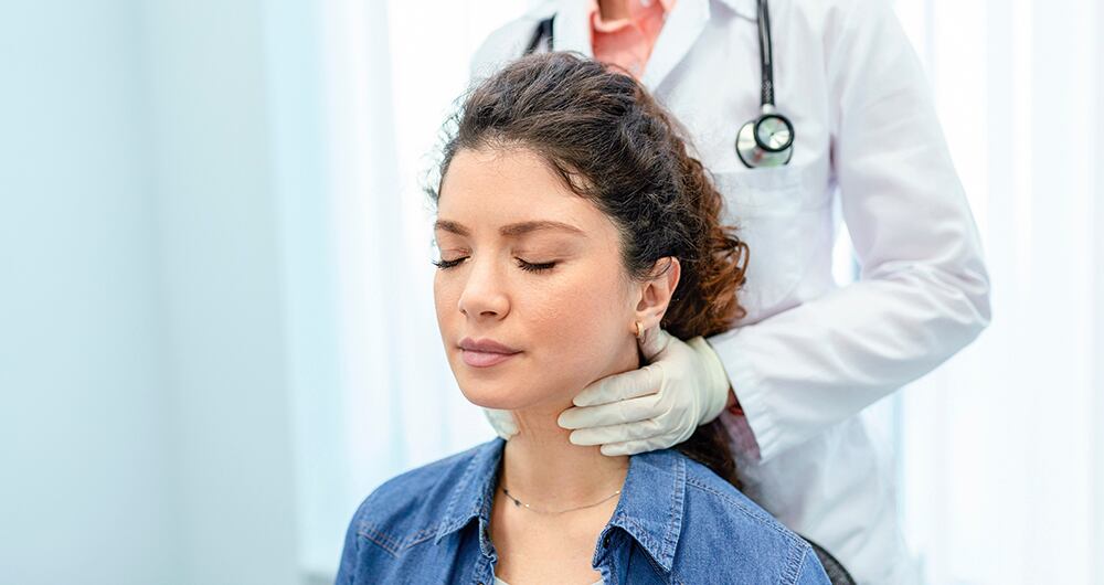 En ocasiones este linfoma puede causar molestias en las vías respiratorias.